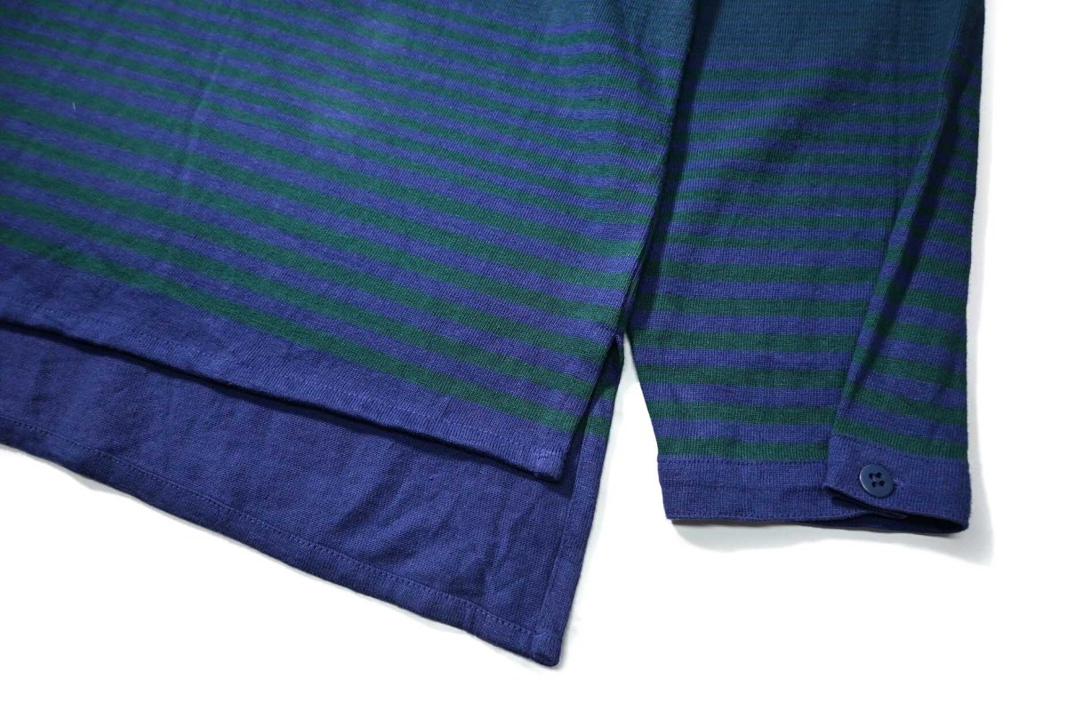 画像3: 90s Deadstock Perry Ellis Long Sleeve Polo Shirt (3)