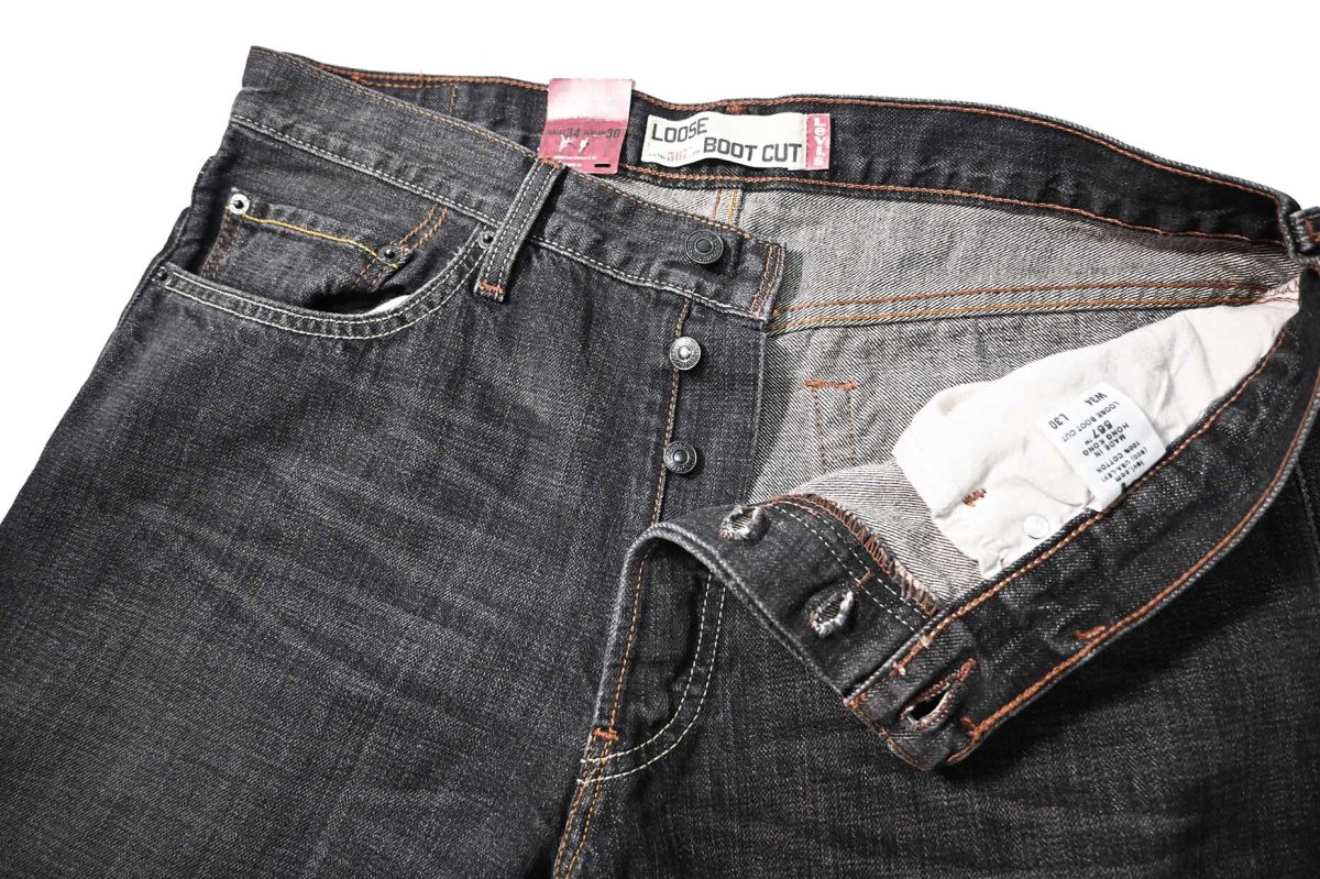 画像5: Deadstock Levi's 567 Customized Denim Jortsリーバイス (5)
