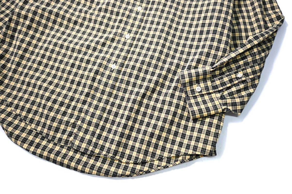 画像3: 90s Used Lands' End Plaid B/D Shirt (3)