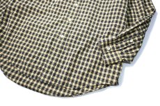 画像3: 90s Used Lands' End Plaid B/D Shirt (3)