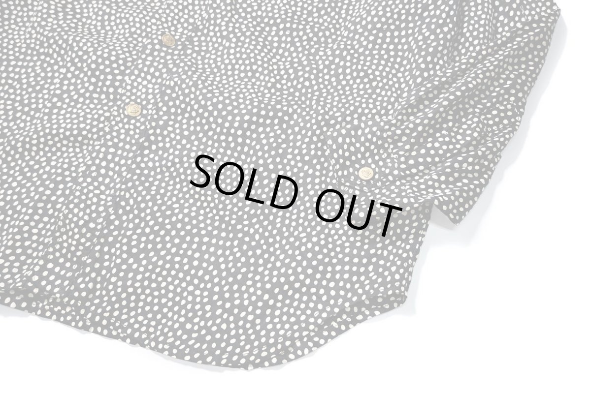 画像3: Used Versace Jeans Signature Polka Dot Pattern L/S Shirt (3)