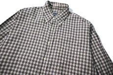 画像2: 90s Used Lands' End Plaid B/D Shirt (2)