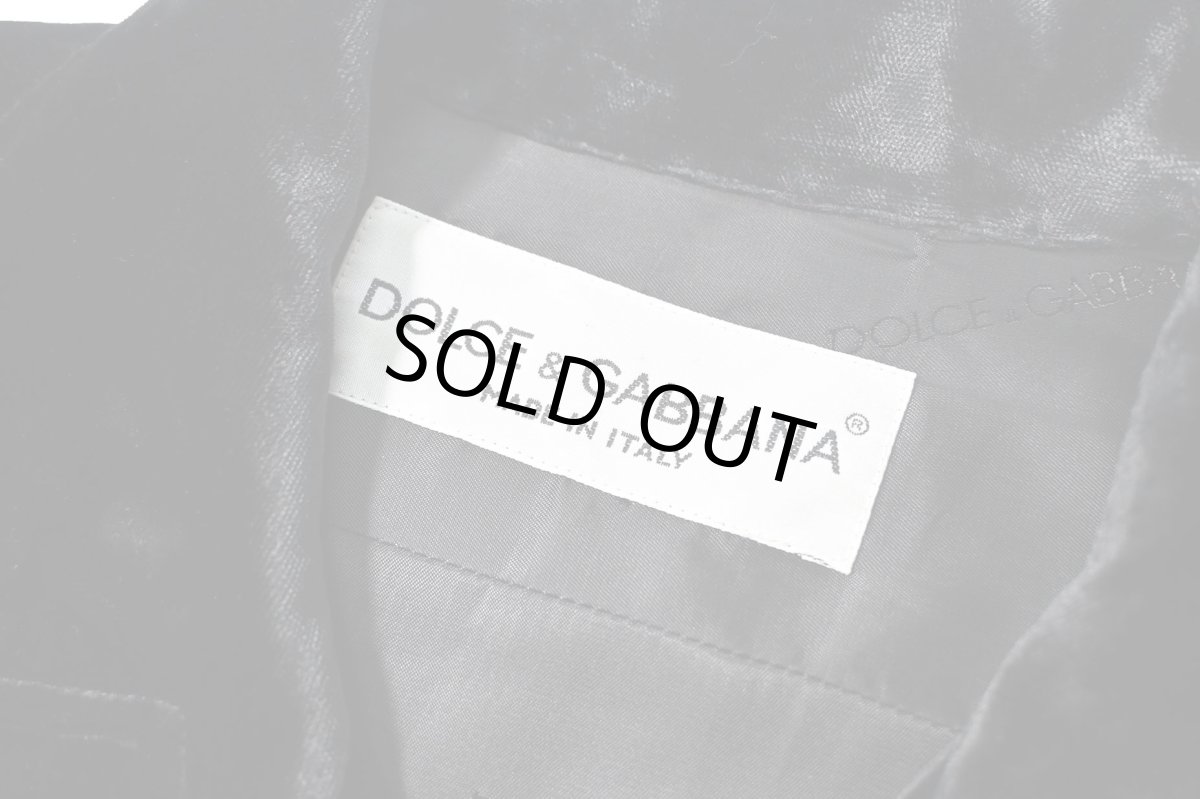 画像4: Used Dolce&Gabbana Velour L/S Shirt (4)