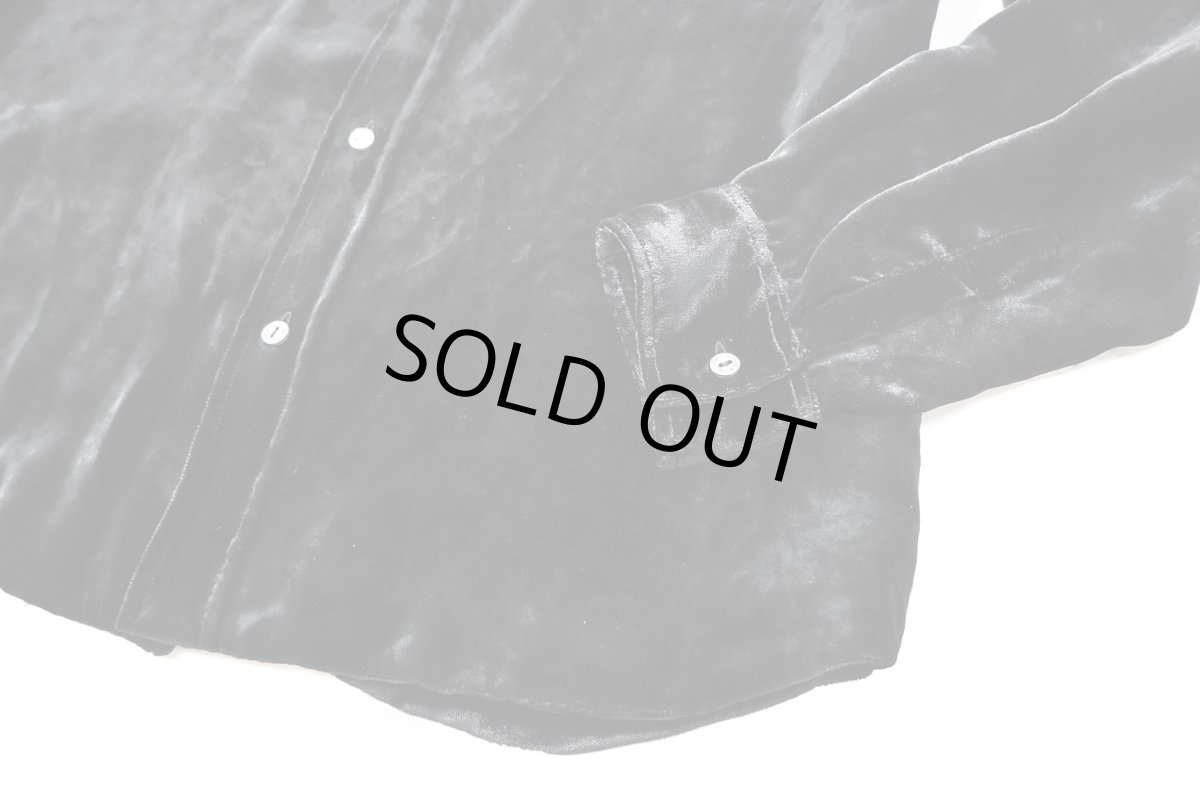 画像3: Used Dolce&Gabbana Velour L/S Shirt (3)