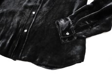 画像3: Used Dolce&Gabbana Velour L/S Shirt (3)