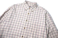 画像2: 90s Used Lands' End Plaid B/D Shirt (2)
