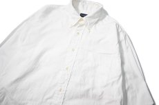 画像2: 90s Used Lands' End B/D Shirt White (2)