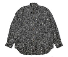 画像1: Used Versace Jeans Signature Polka Dot Pattern L/S Shirt (1)