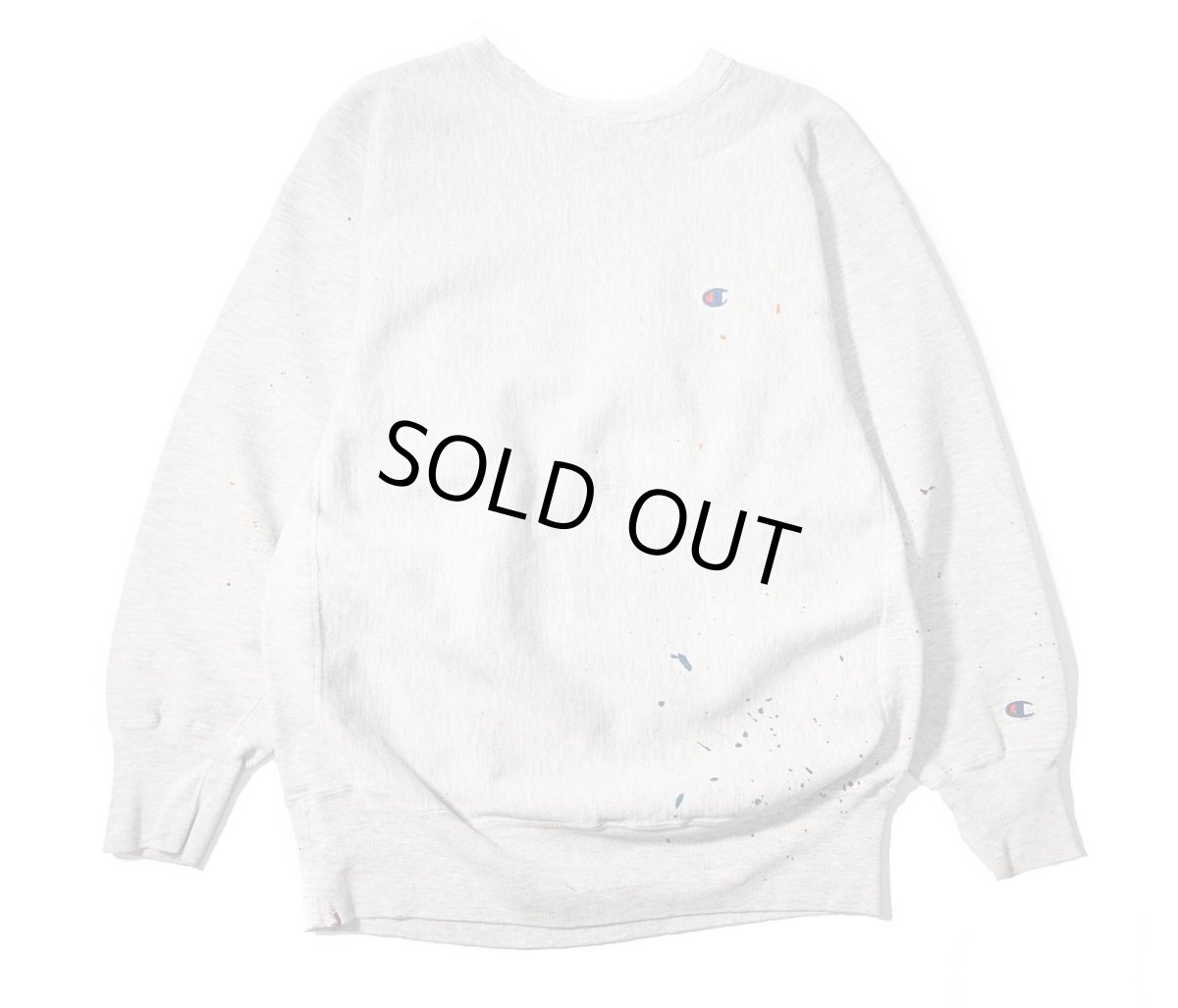 画像1: 90s Used Champion Reverse Weave Sweat Shirt Ash (1)