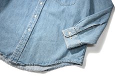 画像3: 90 Deadstock Gap Denim B/D Shirt made in Canada (3)