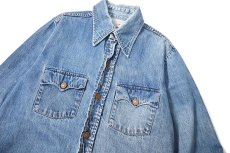 画像2: 70s Used Levi's Denim Shirt (2)
