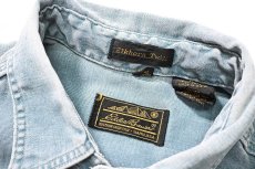 画像4: 80s Used Eddie Bauer Denim Shirt made in USA (4)