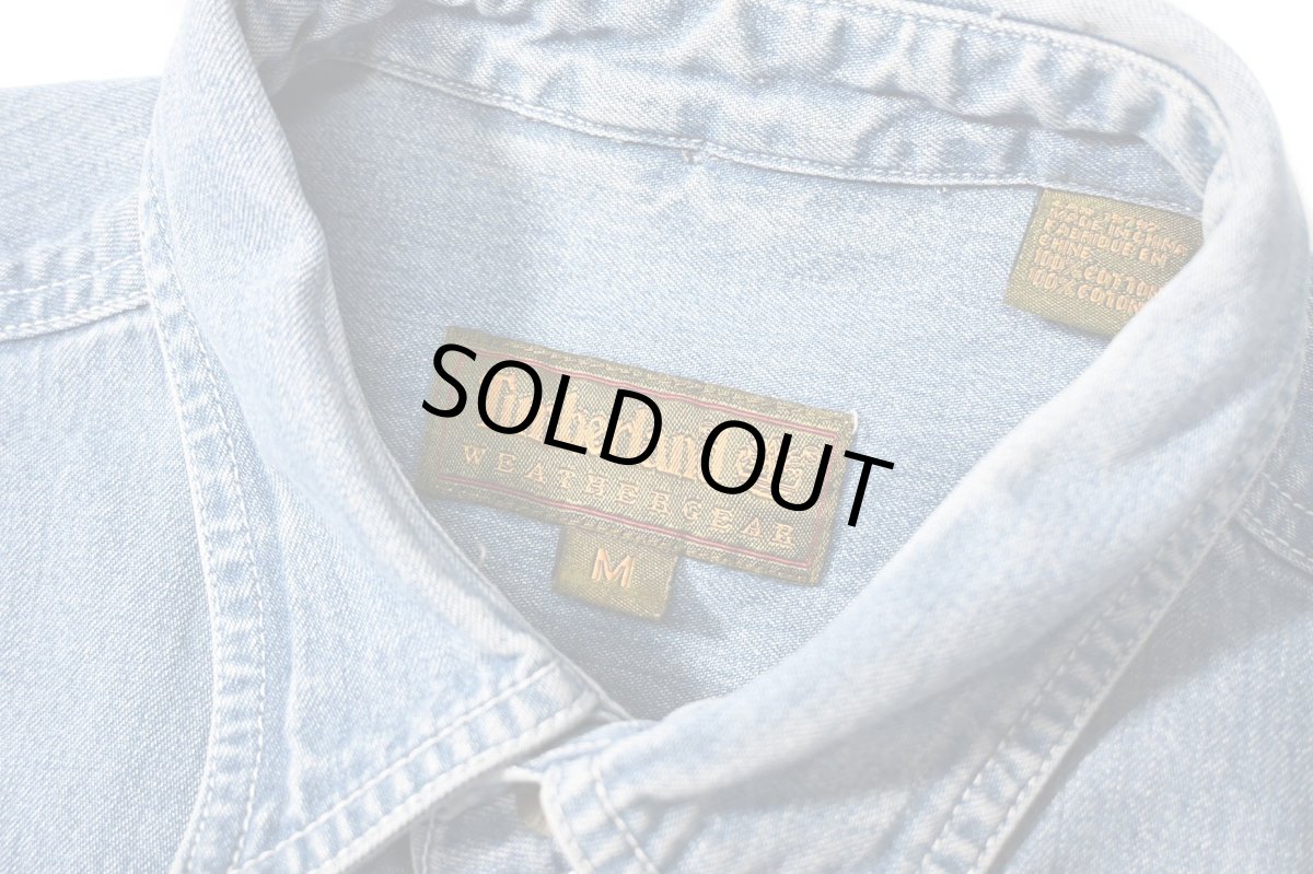 画像4: 90s Used Timberland Denim Shirt (4)