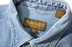 画像4: 90s Used Timberland Denim Shirt (4)