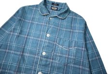 画像2: 90s Deadstock Towncraft Flannel Sleeping Shirt (2)