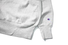 画像3: 90s Used Champion Reverse Weave Sweat Shirt Ash made in USA (3)