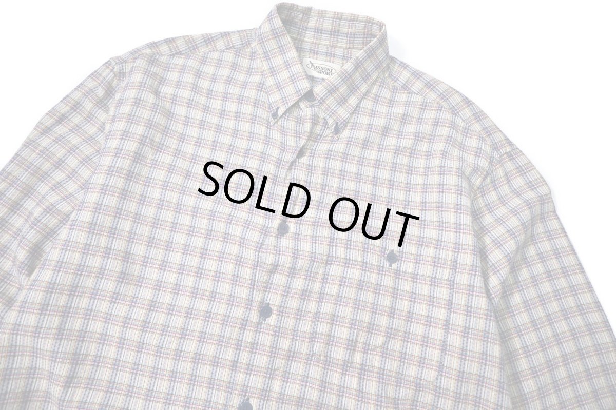 画像2: 90s Used Missoni Sport Shirt made in Italy (2)