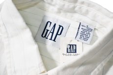 画像4: 90-00s Deadstock Gap Stripe B/D Shirt (4)