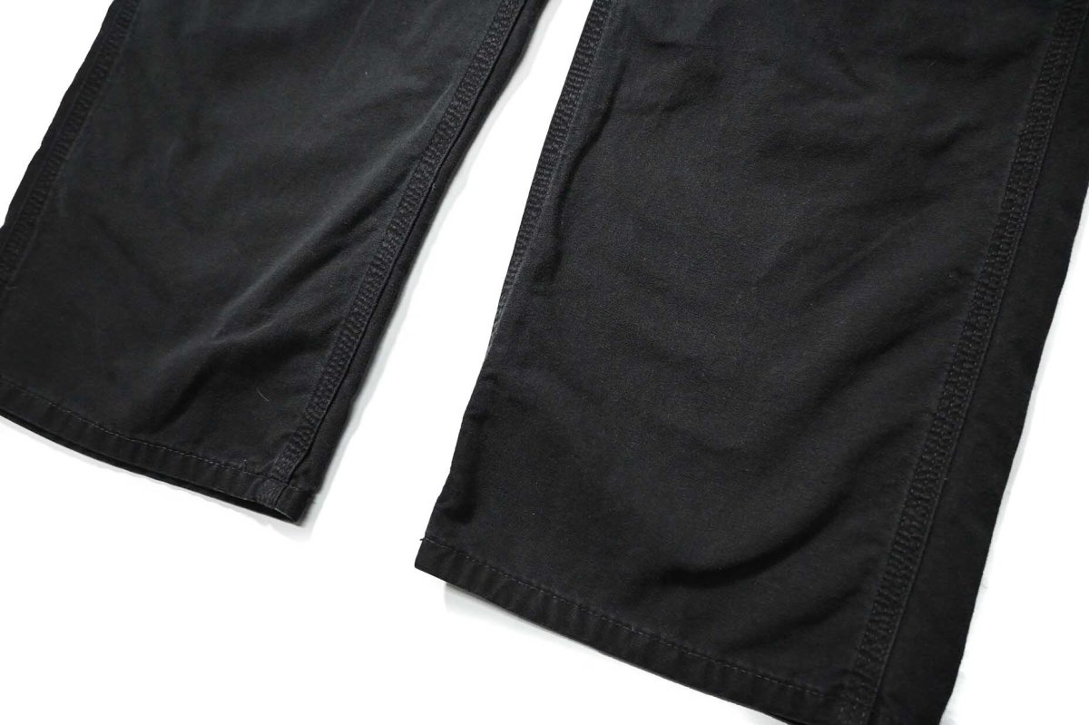画像3: 19' Used Carhartt B151 Canvas Utility Work Pants Black カーハート (3)