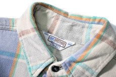 画像5: 80s Used Five Brother Heavy Flannel Shirt made in USA (5)