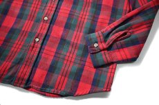 画像3: 80s Used Five Brother Heavy Flannel Shirt made in USA (3)
