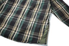 画像9: 90s Used Five Brother Heavy Flannel Shirt (9)