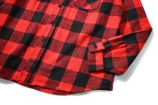 画像3: 80s Used Five Brother Heavy Flannel Shirt made in USA (3)