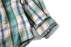 画像4: 90s Used Five Brother Heavy Flannel Shirt made in USA (4)
