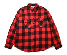 画像1: 80s Used Five Brother Heavy Flannel Shirt made in USA (1)