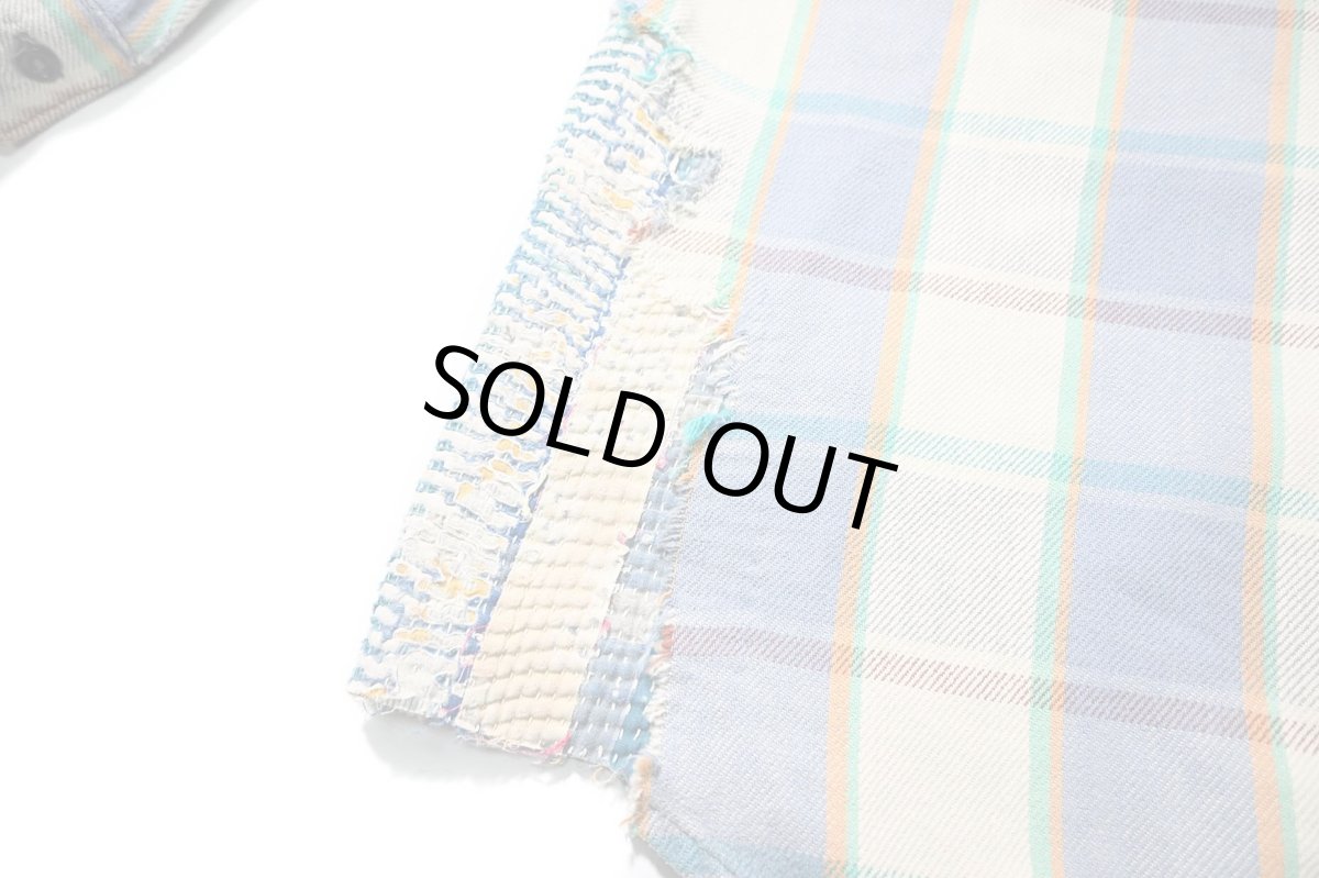 画像6: 80s Used Five Brother Heavy Flannel Shirt made in USA (6)