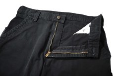画像5: 19' Used Carhartt B151 Canvas Utility Work Pants Black カーハート (5)