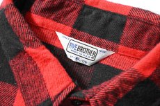 画像4: 80s Used Five Brother Heavy Flannel Shirt made in USA (4)