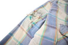 画像4: 80s Used Five Brother Heavy Flannel Shirt made in USA (4)