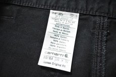 画像6: 19' Used Carhartt B151 Canvas Utility Work Pants Black カーハート (6)
