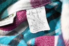 画像8: 90s Used Five Brother Heavy Flannel Shirt made in USA (8)