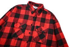 画像2: 80s Used Five Brother Heavy Flannel Shirt made in USA (2)