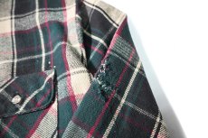画像6: 90s Used Five Brother Heavy Flannel Shirt made in USA (6)