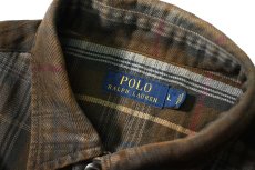 画像4: Used Polo Ralph Lauren Plaid Flannel Shirt (4)