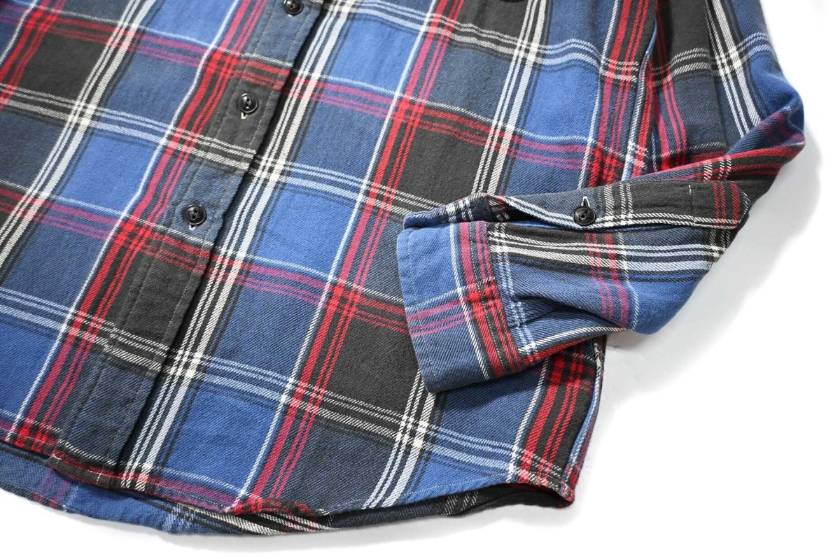 画像3: Used Polo Ralph Lauren Plaid Flannel Shirt (3)