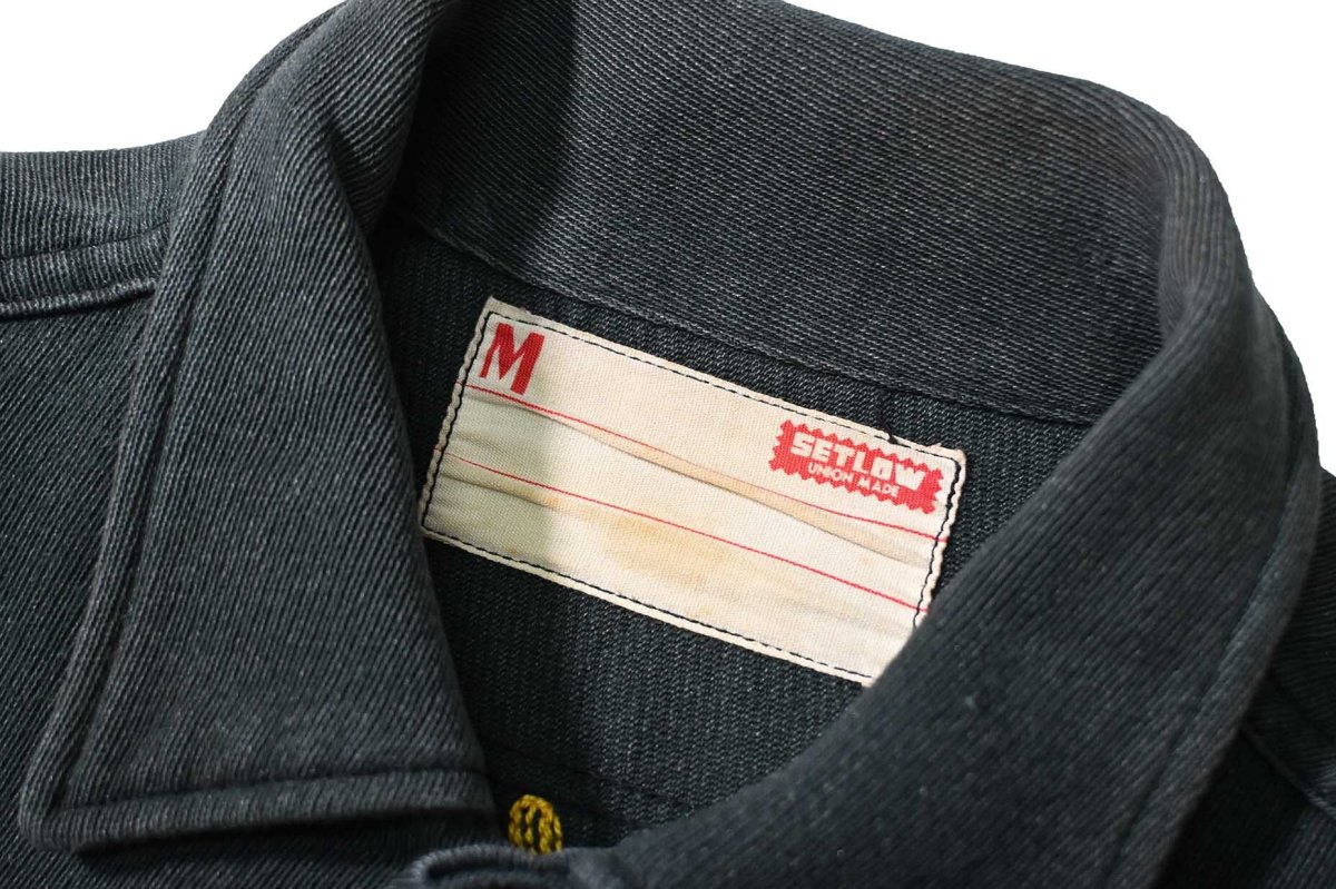 画像4: 60-70s Used Setlow Whipcord Work Shirt (4)