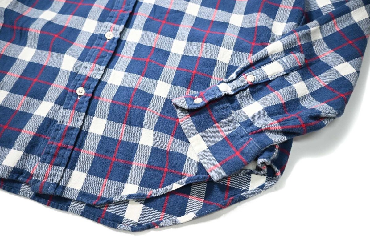 画像3: Used Polo Ralph Lauren Plaid Flannel Shirt (3)