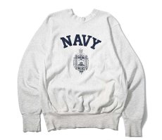 画像1: 90-00s Used USNA Sweat Shirt made in USA (1)