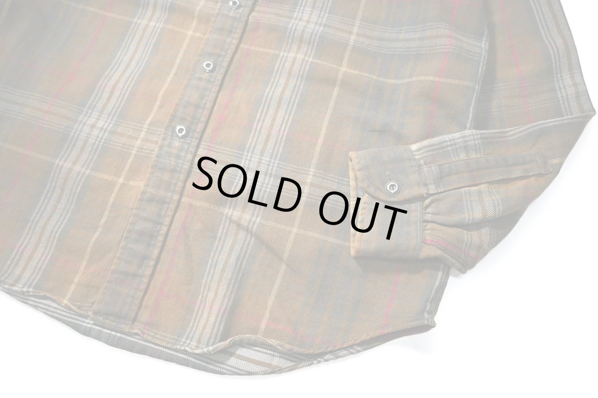画像3: Used Polo Ralph Lauren Plaid Flannel Shirt (3)