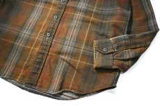 画像3: Used Polo Ralph Lauren Plaid Flannel Shirt (3)