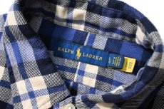 画像4: Used Polo Ralph Lauren Plaid Flannel Shirt (4)