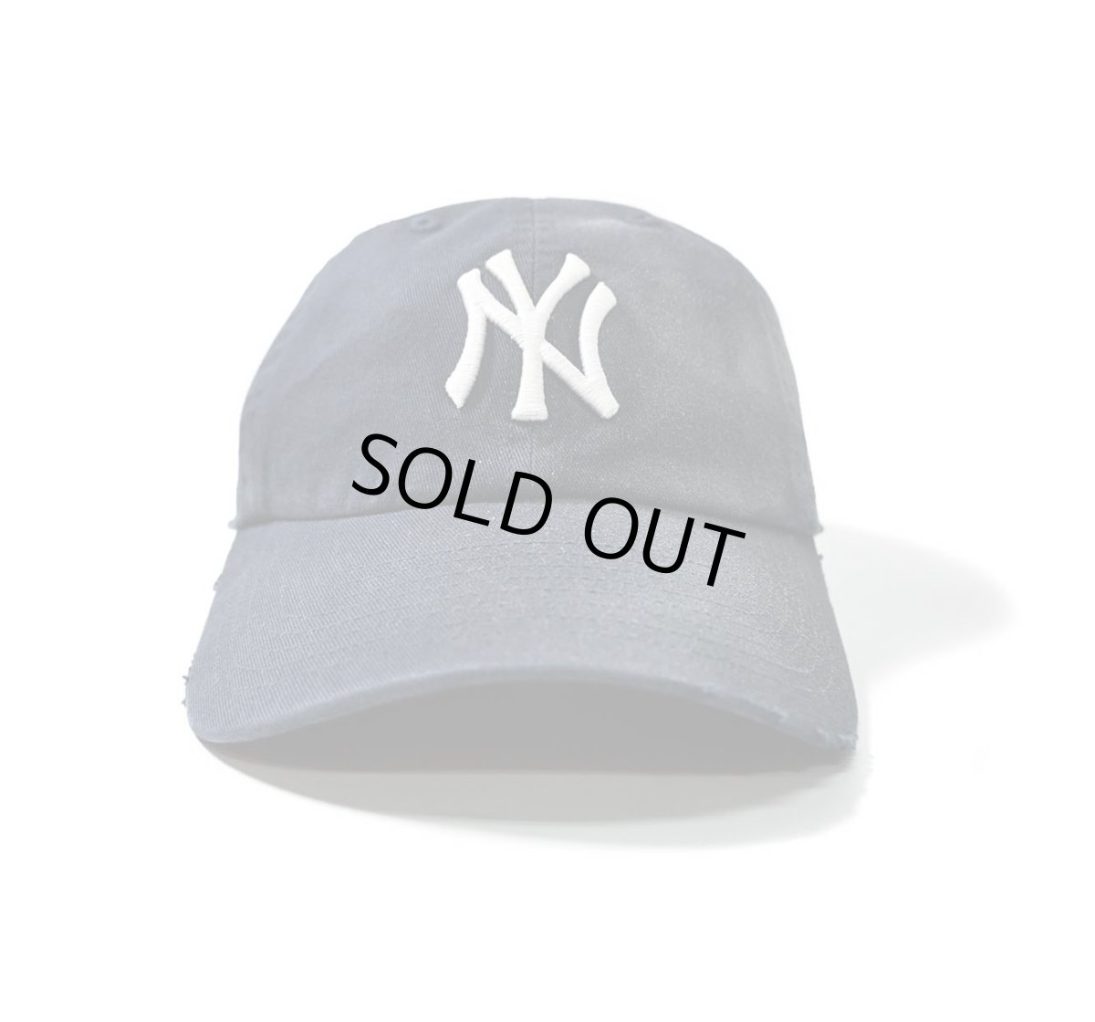 画像1: New York Yankees Damaged Cap (1)
