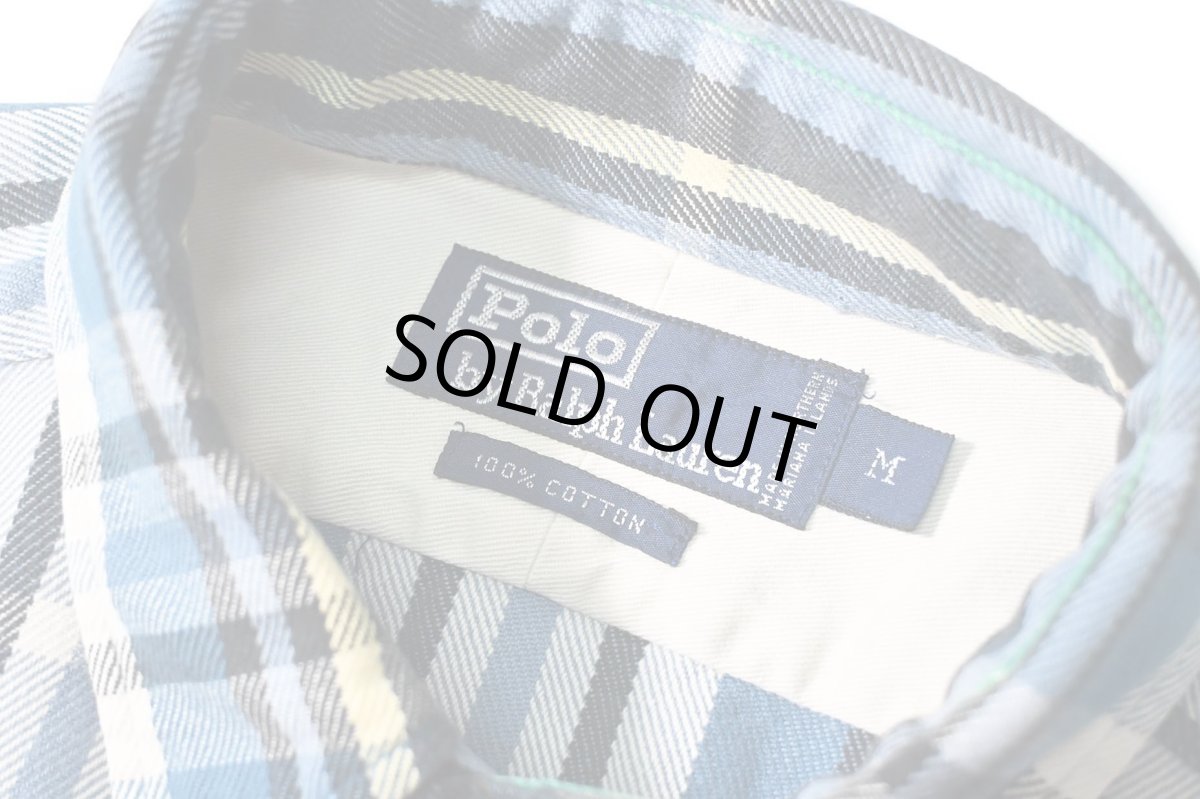 画像4: 90-00s Used Polo Ralph Lauren Heavy Flannel Shirt (4)