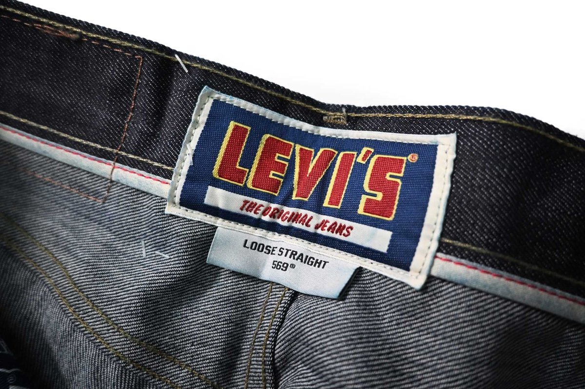 画像7: 00s Deadstock Levi's 569 Denim Pants #0046 リーバイス (7)