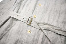 画像5: 90s Deadstock Armani Jeans Linen Coat (5)