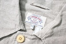 画像6: 90s Deadstock Armani Jeans Linen Coat (6)